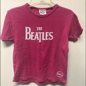 Hot Pink Beatles Tee